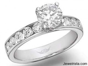 Martin Flyer Diamond Engagement Ring