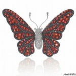 Rina Limor Diamond Butterfly