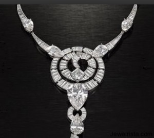 Diamond Snake Necklace