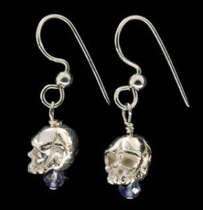 Johnny Rocket Skull Earrings