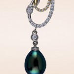 Masaaki Pearl and Diamond Pendant