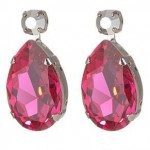 Red Gemstone LK Earrings