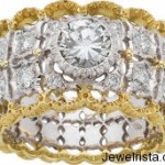 Gold and Diamond Ring By Gianmaria Buccellati