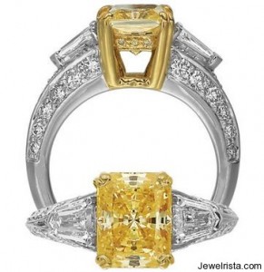 Fancy Yellow Diamond Ring