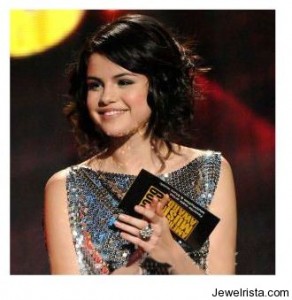 Hollywood Star Selena Gomez Wearing a Carla Amorim Ring