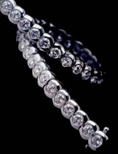 Rolling Diamonds Bracelet by Heinz Mayer