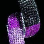 Ruby and Black Diamond Bracelet by Paolo Piovan