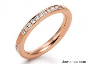 Rose Gold and Diamond Ring by Peter Heim