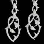 Diamond Poison Ivy Earrings As Seen at the Beverly Hills Stephen Webster Store