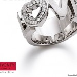 Sterling Silver Love Ring by Jewelry Designer Viventy