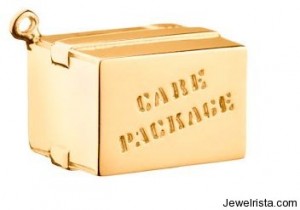 Gold Care Package Charm