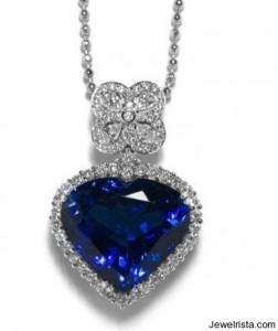 Valentine's Day Diamond Heart Necklace