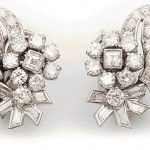 Vintage Cartier Diamond Earrings