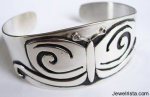 Silver Cuff Butterfly Bracelet By Jessie Turner