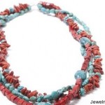 Tibetan Turquoise & Bali Silver Necklace By Laura Marshall