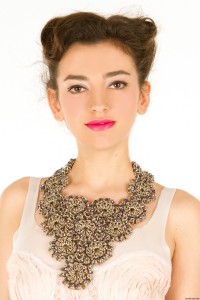 chainmaille bib necklace maria pryor