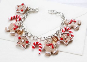 Christmas Jewelry Gift Ideas Ginger Bread Bracelet