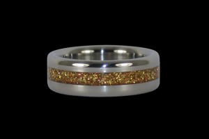 New Years Eve Jewelry 7 Metallic flake ring