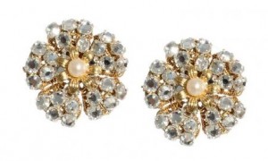 Flower Earrings 4 - Swarovski