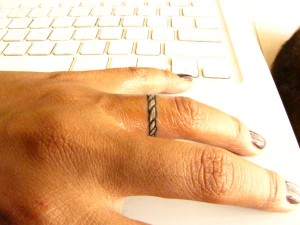 Ring Tattoo 10 - Simple Band Tattoo